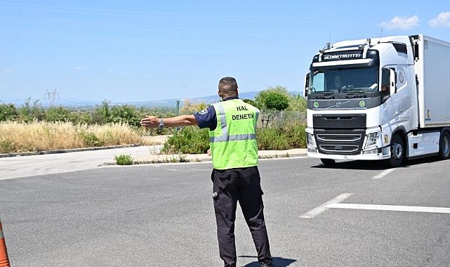 Manisa Büyükşehir'den Hal Kayıt Sistemi Denetimi