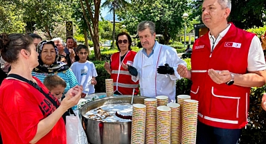 Manisa'da Kızılay'dan Muharrem Ayında 1000 Kişilik Aşure İkramı