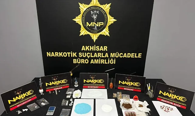 Manisa'da Zehir Tacirlerine Ağır Darbe: 54 Tutuklama