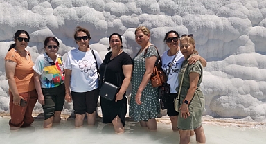 Yatağanlı Kadınlar Pamukkale Gezisiyle Unutulmaz Bir Gün Yaşadı