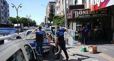 Akhisar'da Kaldırım İşgallerine Sıkı Denetim