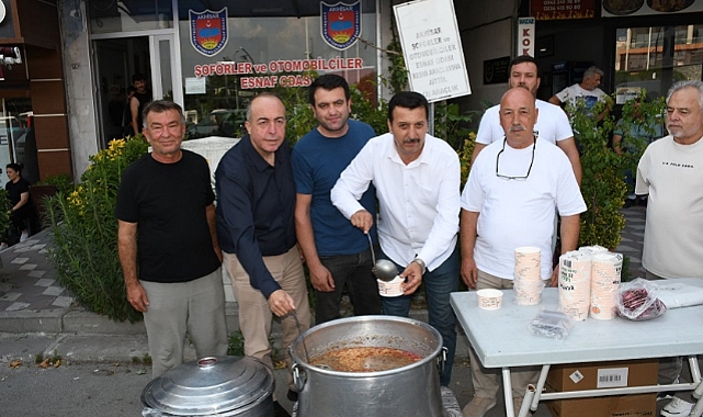 Akhisar Şoförler Odası'ndan Geleneksel Aşure Hayrı