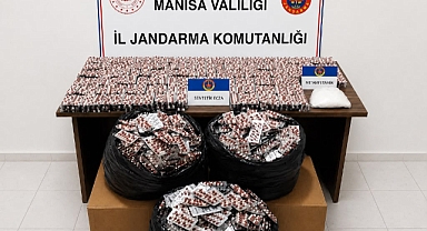 Manisa Otoyolu'nda Uyuşturucu Operasyonu: 59 Bin 212 Sentetik Hap Ele Geçirildi