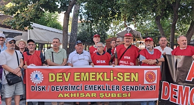 SERMAYEYE HİZMET, EMEKLİYE SEFALET! EMEĞİMİZ VAR, HAKKIMIZ VAR, GELECEĞİMİZİ İSTİYORUZ!