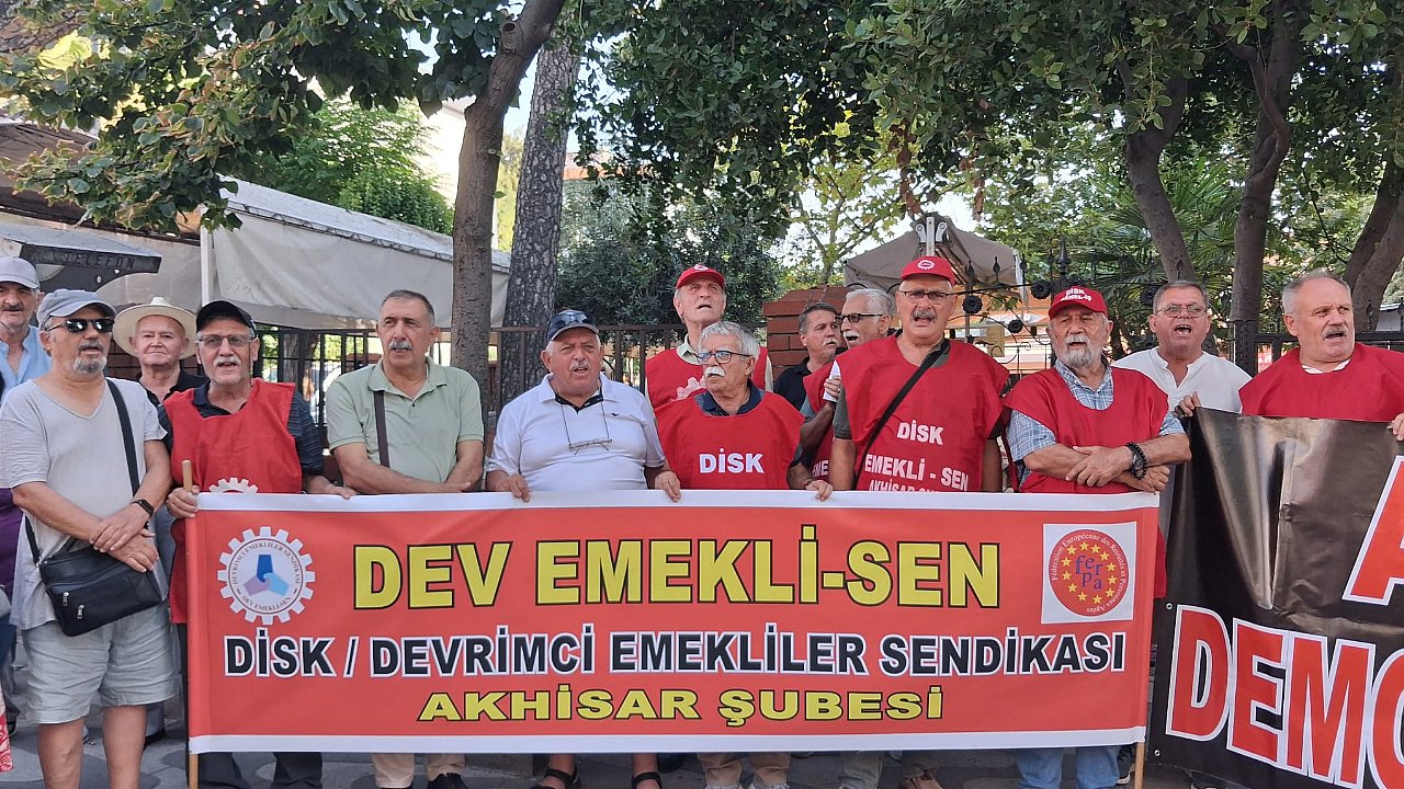 SERMAYEYE HİZMET, EMEKLİYE SEFALET! EMEĞİMİZ VAR, HAKKIMIZ VAR, GELECEĞİMİZİ İSTİYORUZ!